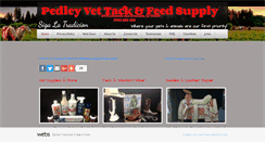 Desktop Screenshot of pedleyvetsupply.com